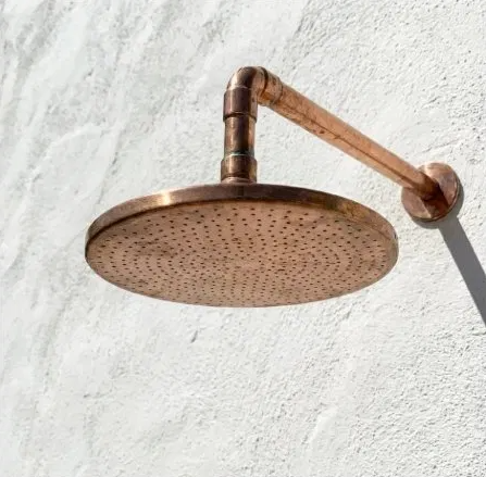 Handmade Copper Rain Shower Head – Outdoor & Indoor